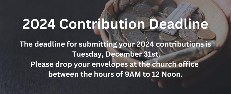 2024 Contributions